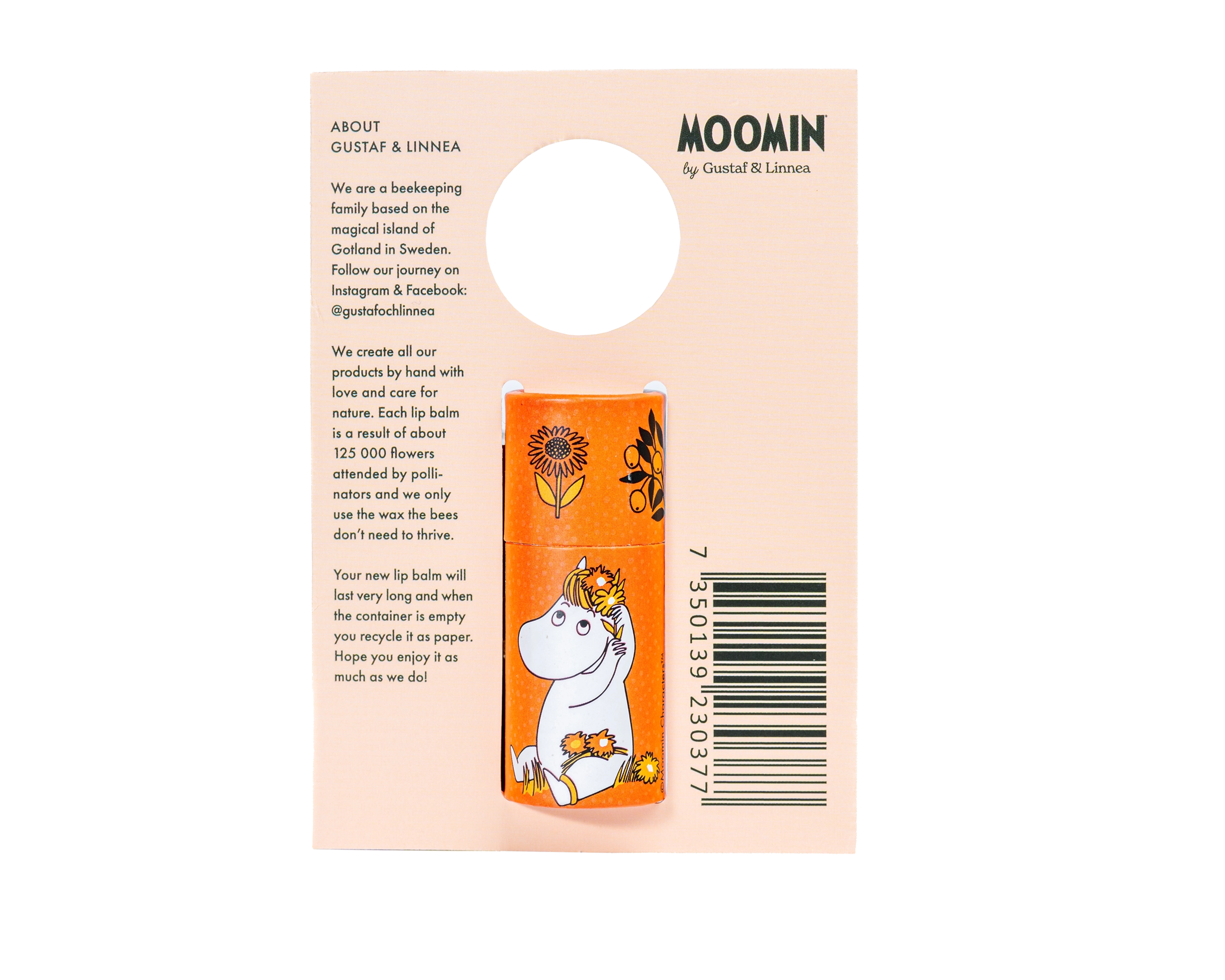Mumin Läppcerat av bivax med apelsin - Snorkfröken - 7