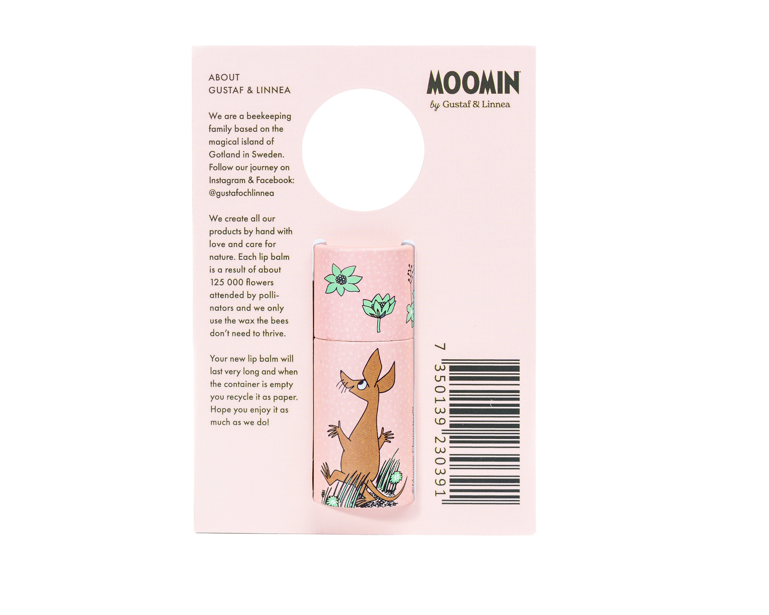 Moomin Beeswax Lip Cerate with Marigold & Honey - Sniff - 4