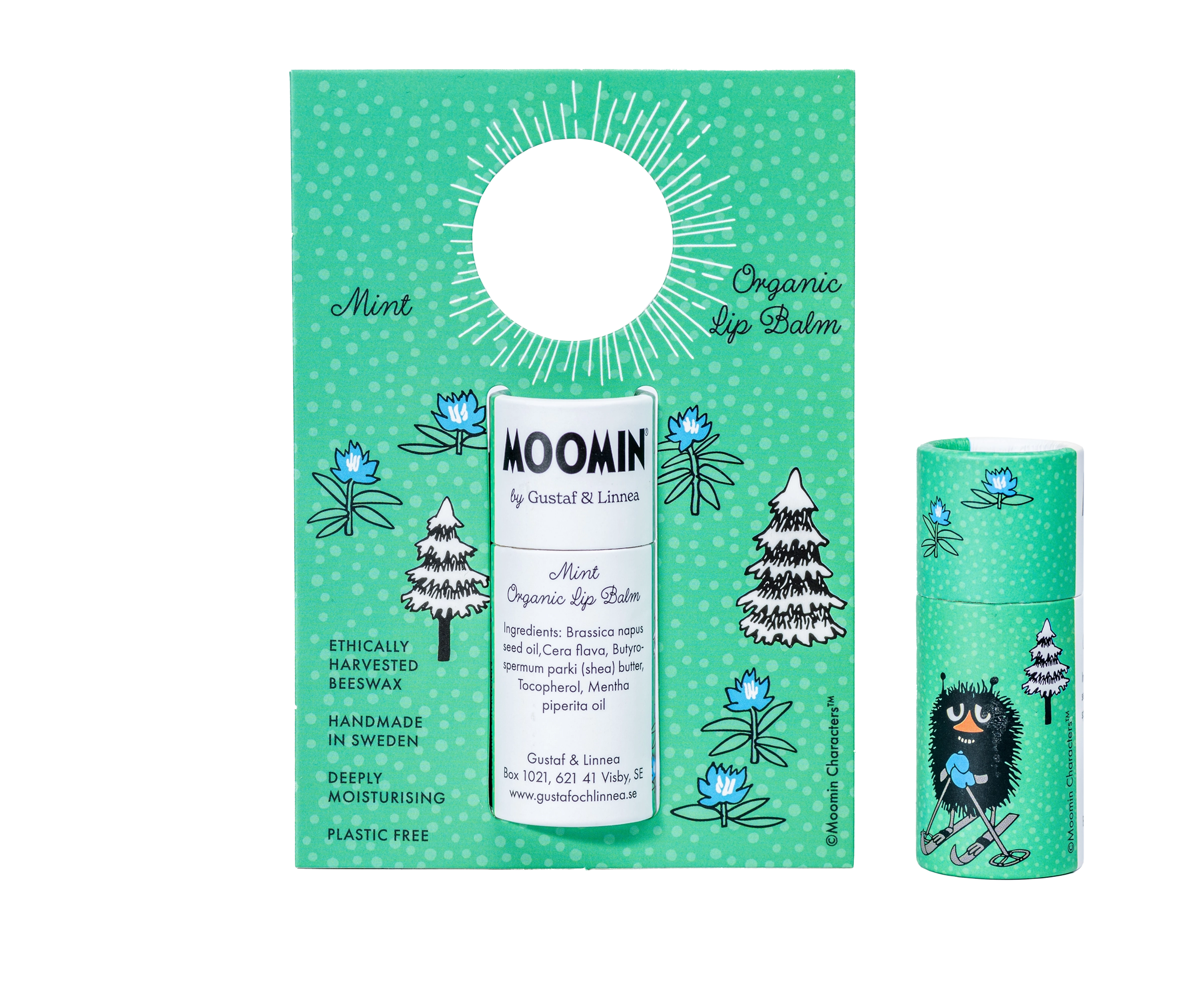 Mumin Läppcerat av bivax med mint - Stinky - 4