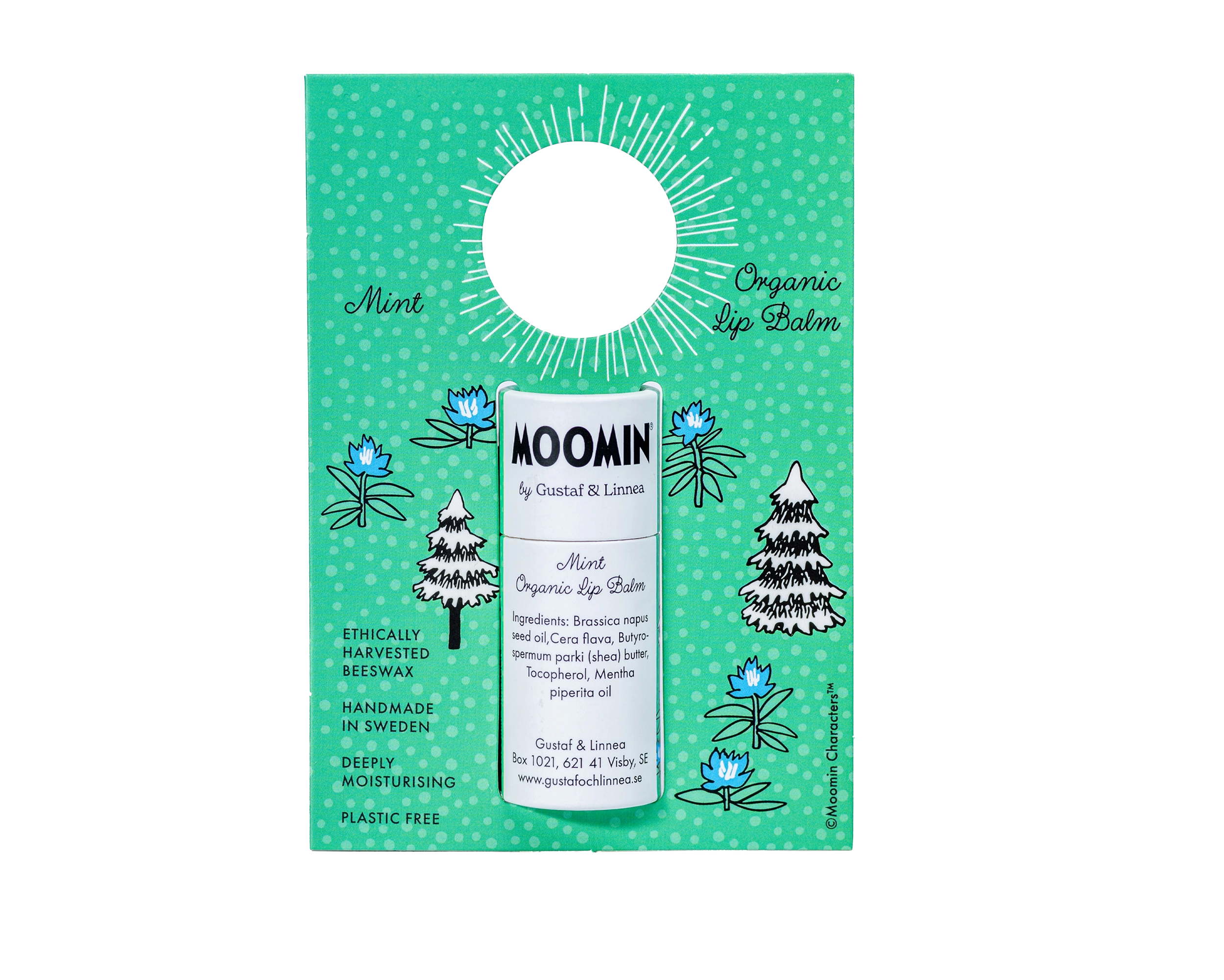 Mumin Läppcerat av bivax med mint - Stinky - 5
