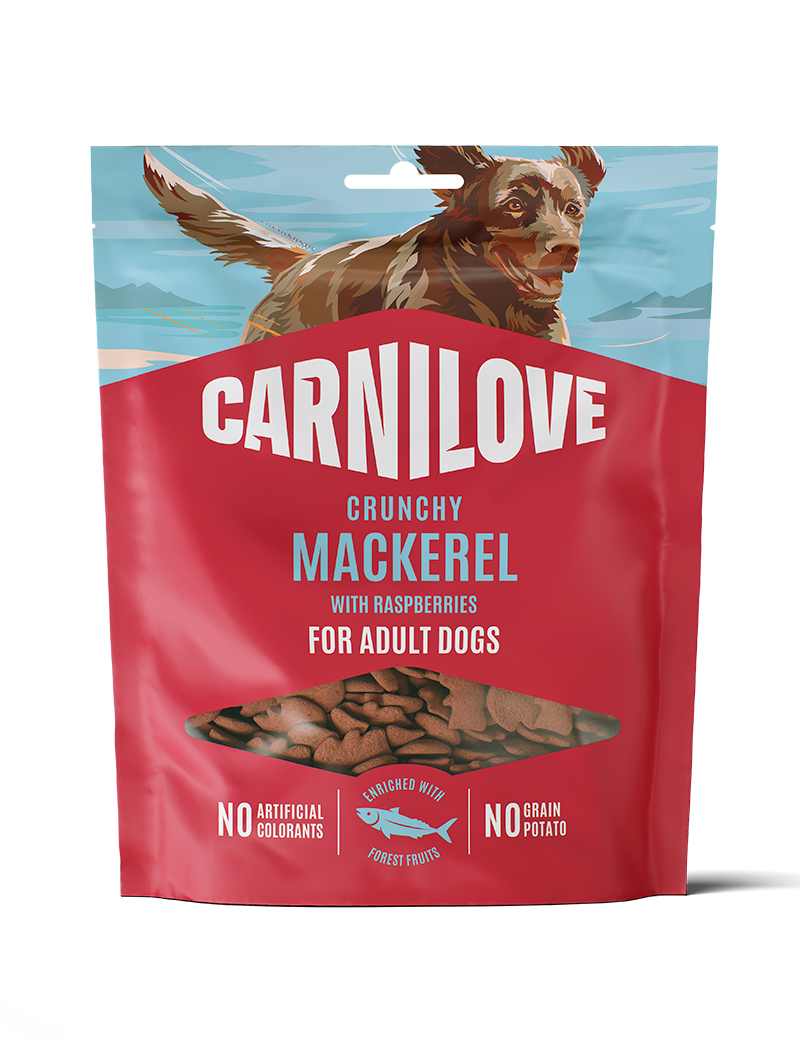 CARNILOVE chrunchy snack Mackerel, 200g