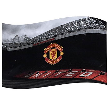Manchester United Flagga Old Trafford