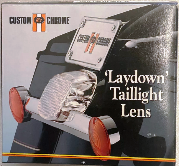 Laydown Taillight Lens 1973-98 Klar