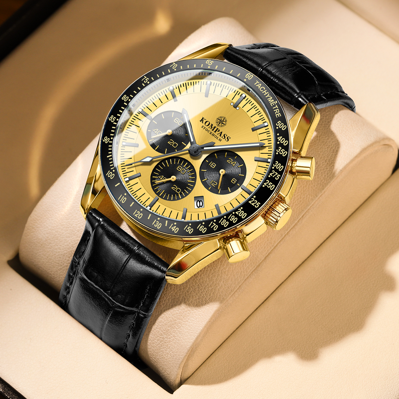 Kompass ChronoSpeed Gold Black - 4