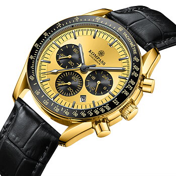 Kompass ChronoSpeed Gold Black