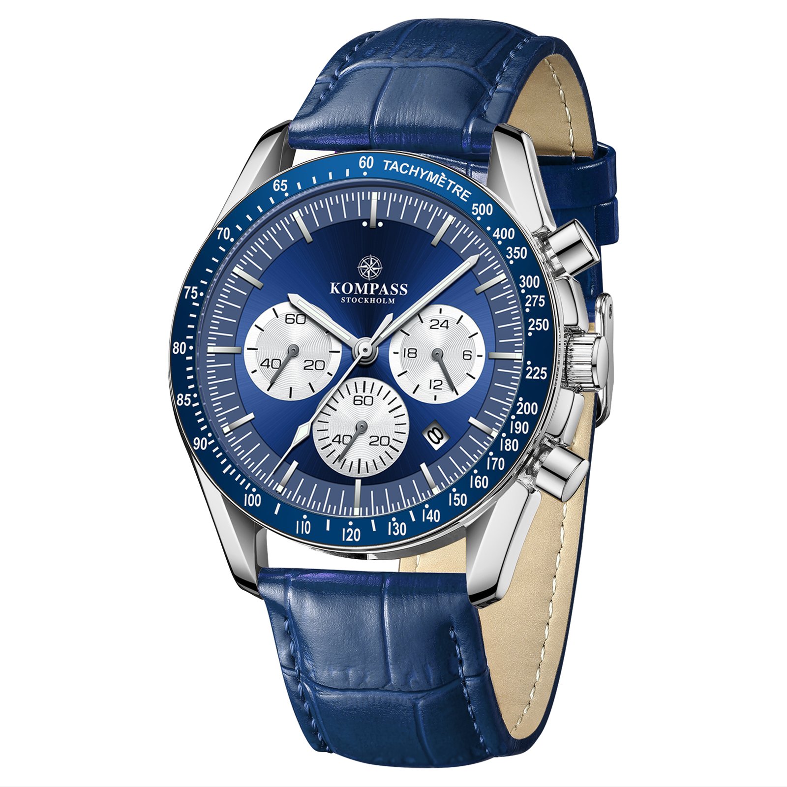 Kompass ChronoSpeed Silver Blue - 3
