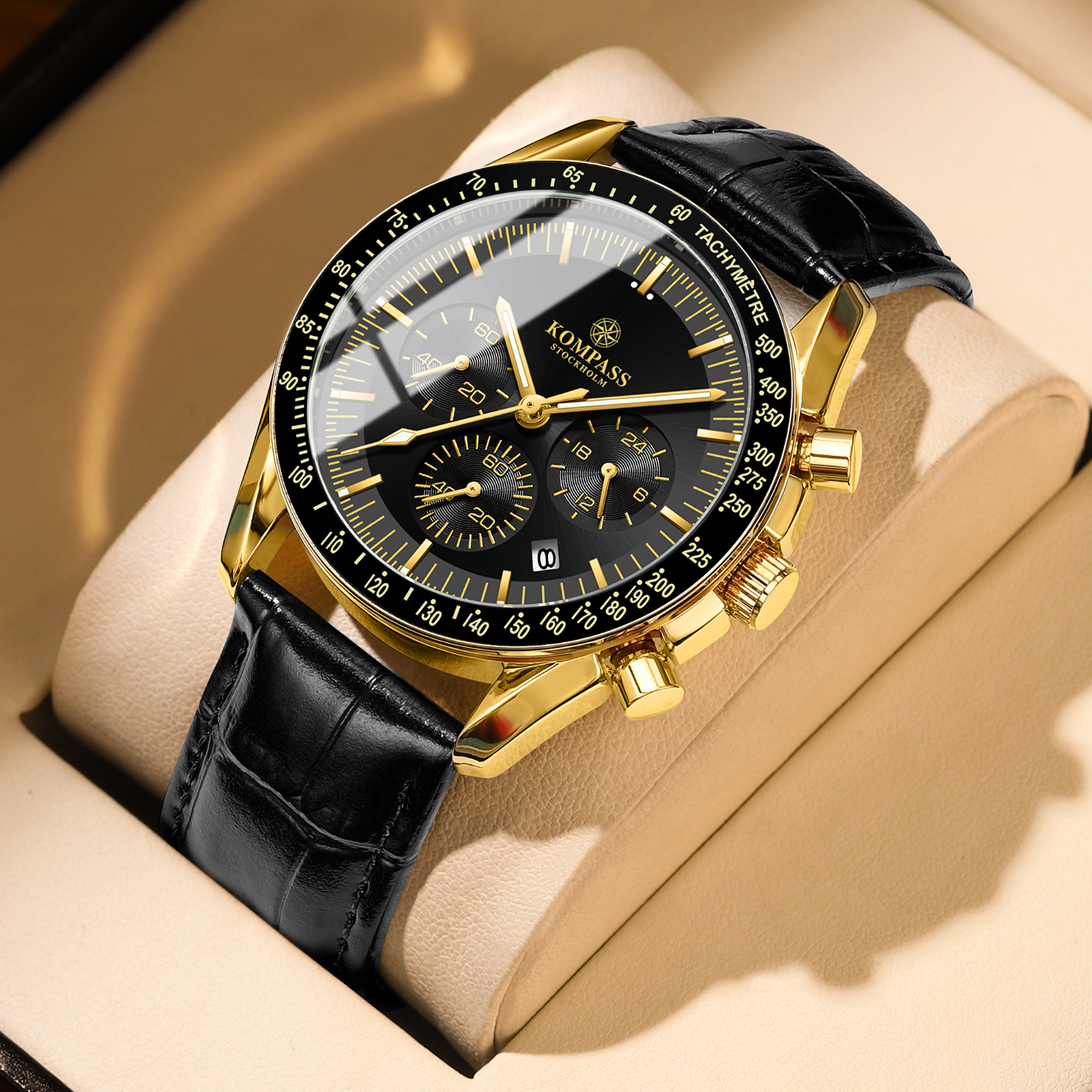 Kompass ChronoSpeed Black Gold - 4