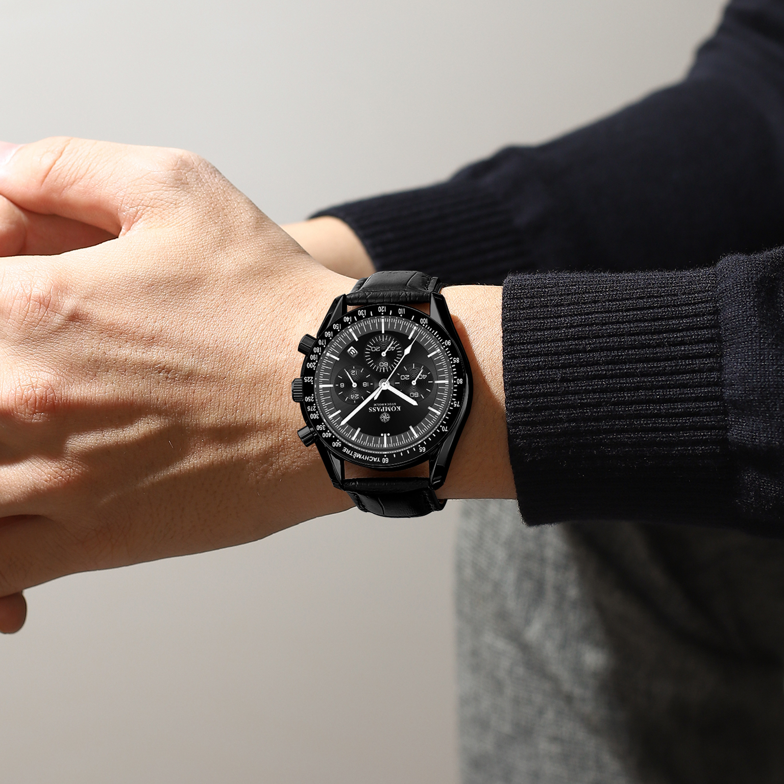 Kompass ChronoSpeed Black - 7