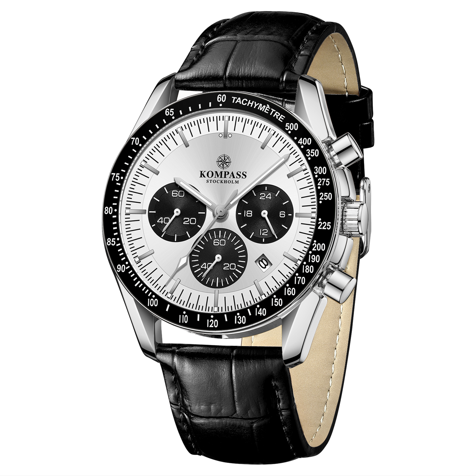 Kompass ChronoSpeed Silver Black - 3