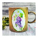Dress My Craft Mini Transfer Me Sheet - Wine Grapes