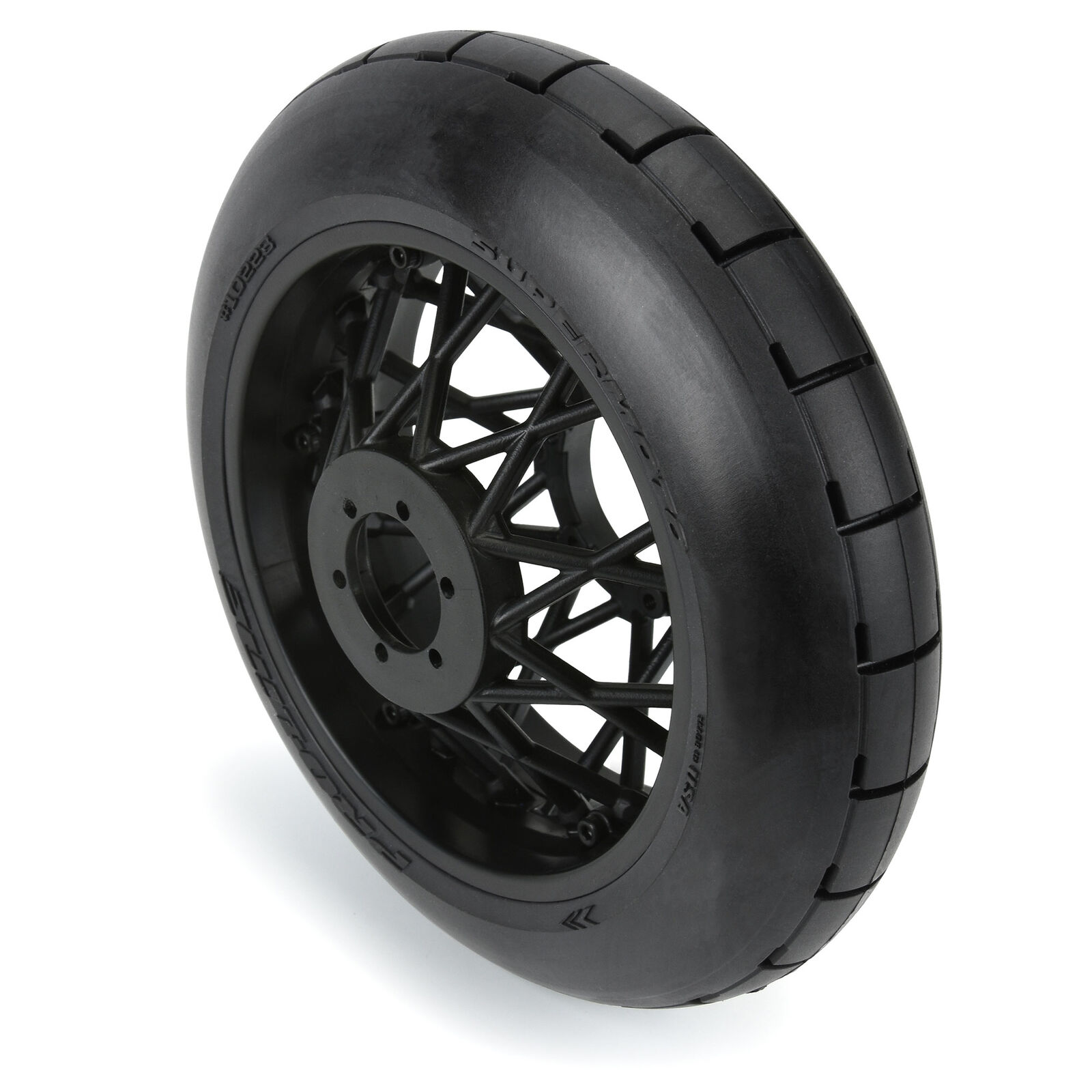 Pro-Line 1/4 Supermoto S3 Motorcycle Rear Tire MTD Black (1): PROMOTO-MX - 3