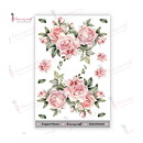 Dress My Craft Mini Transfer Me Sheet - Elegant Roses