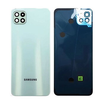 Samsung A22 5G Baksida med tejp - Grön