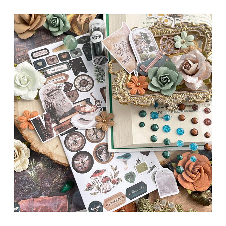 Prima Paper Flowers Nature Academia - Mystical