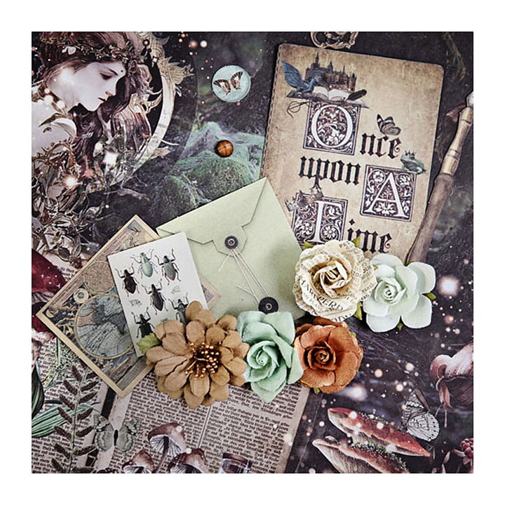 Prima Paper Flowers Nature Academia - Mystical