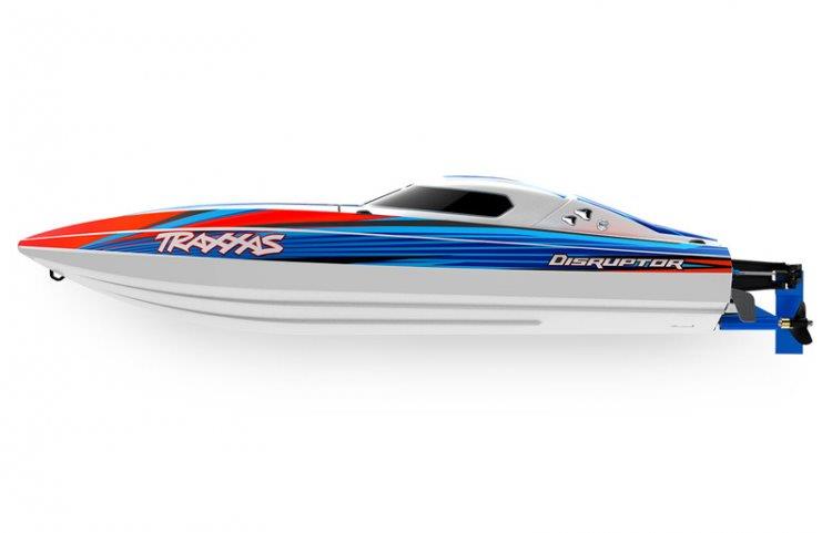 Traxxas Disruptor VXL-4s Self-Righting 660mm Blå - 2