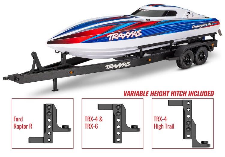 Traxxas Båtsläp Disruptor - 12