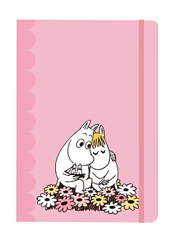 Mjukpärmad Mumin Anteckningsbok A5 - Hug