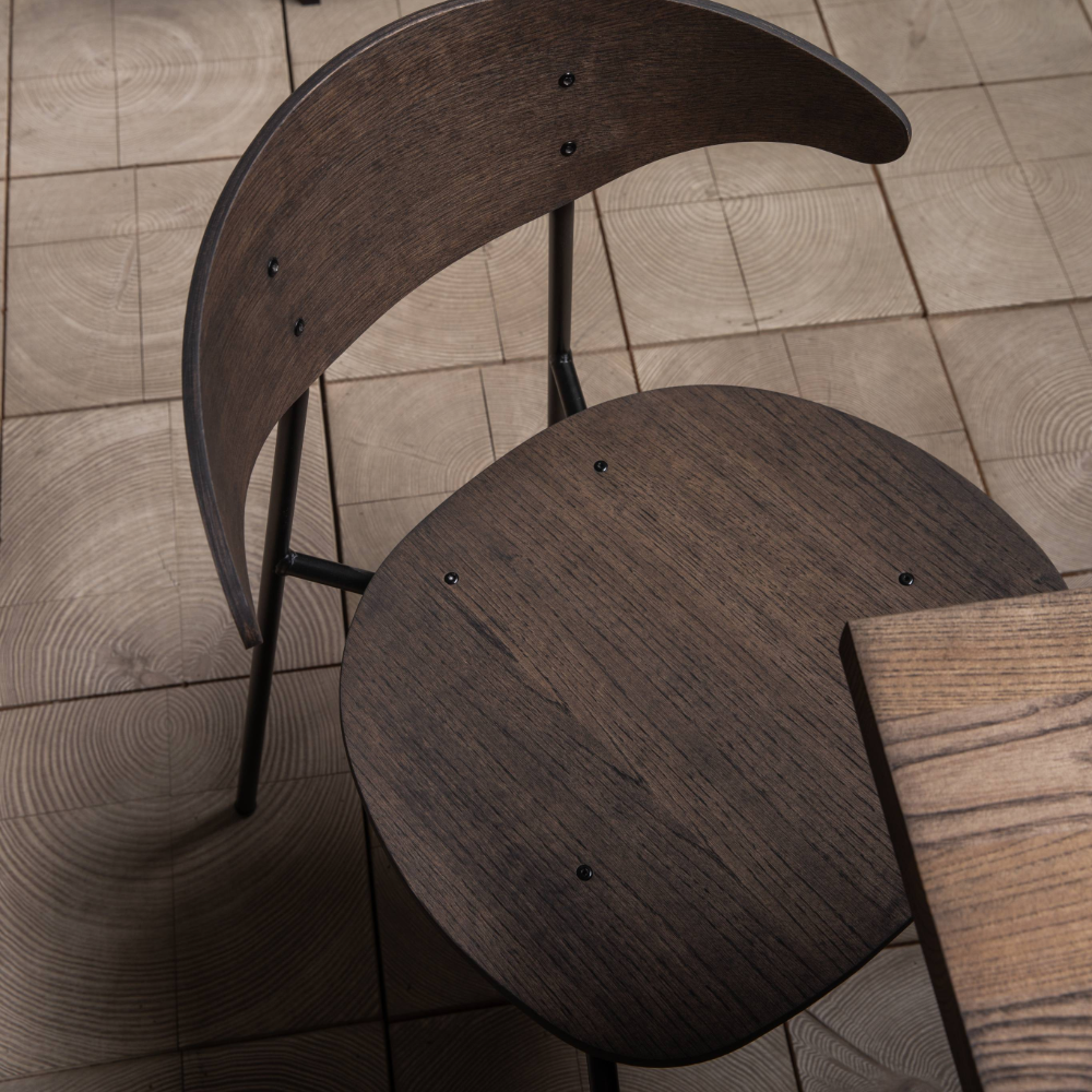 RAM STEEL - KC02 Chair (several choices) - Kristensen & Kristensen - 6