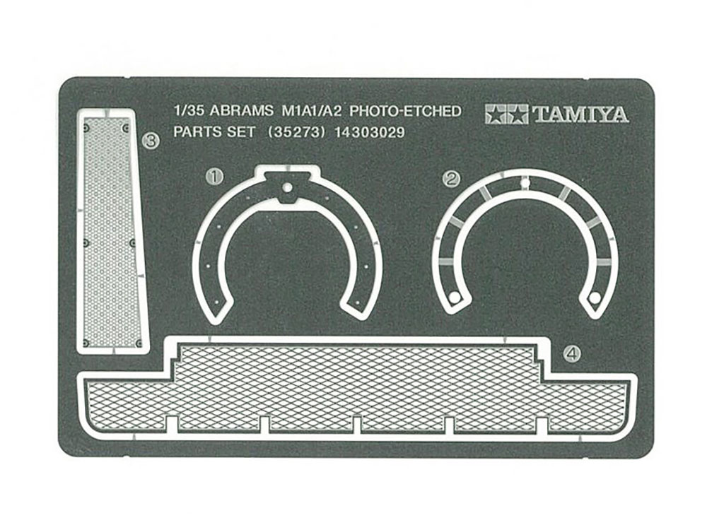 Tamiya 35273 1/35 M1A1/A2 Photo-Etched Parts