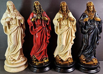 Jesus, Holy heart  Staty  -30cm