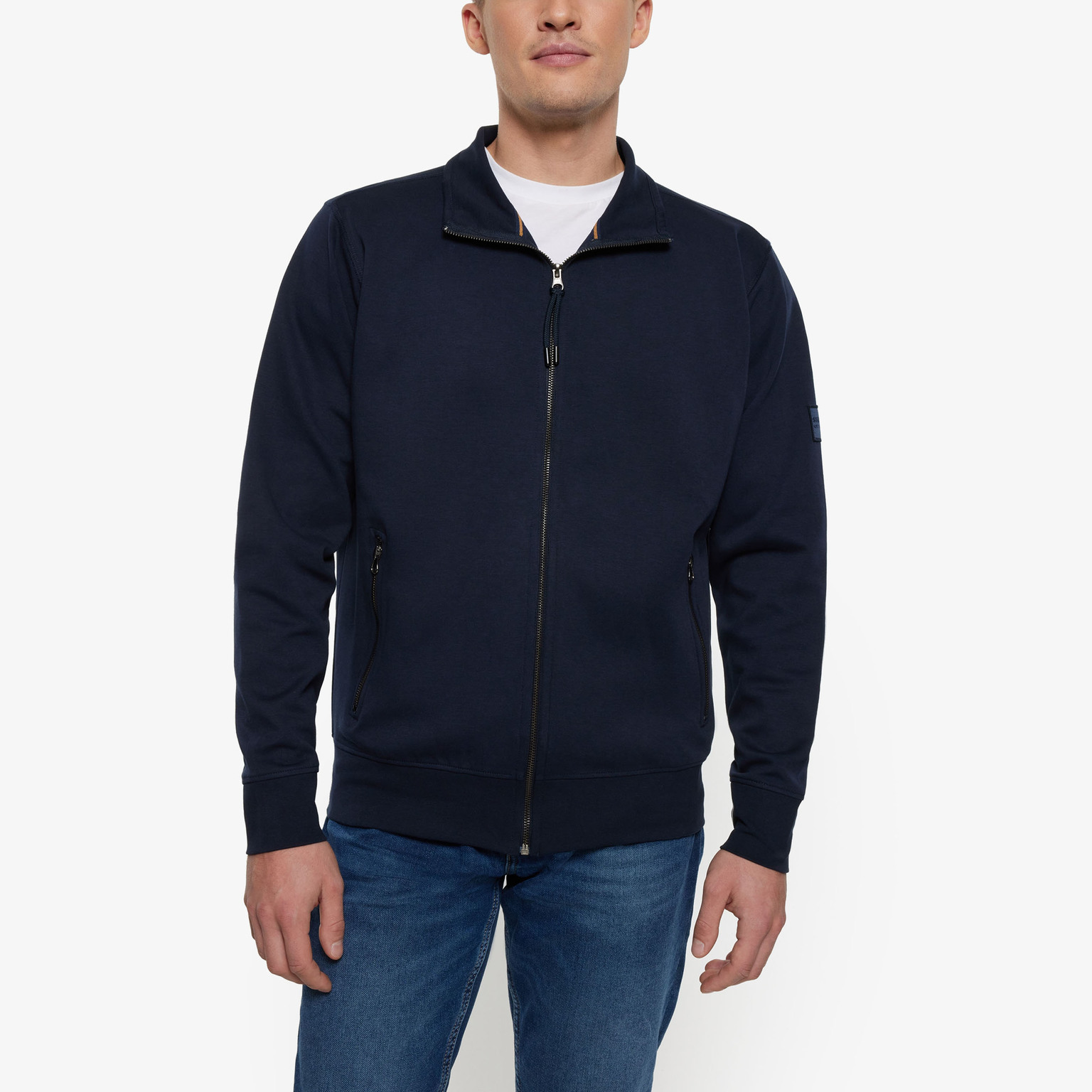 Signal - Bale Zip Sweat - Deep Marine