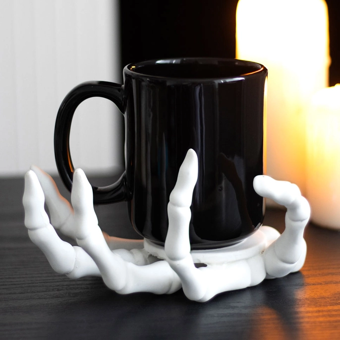 Ljushållare / Underlägg - Skeleton Hand