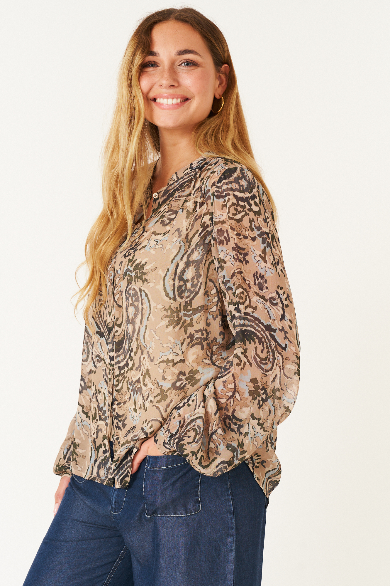 Abigail top  peanut
