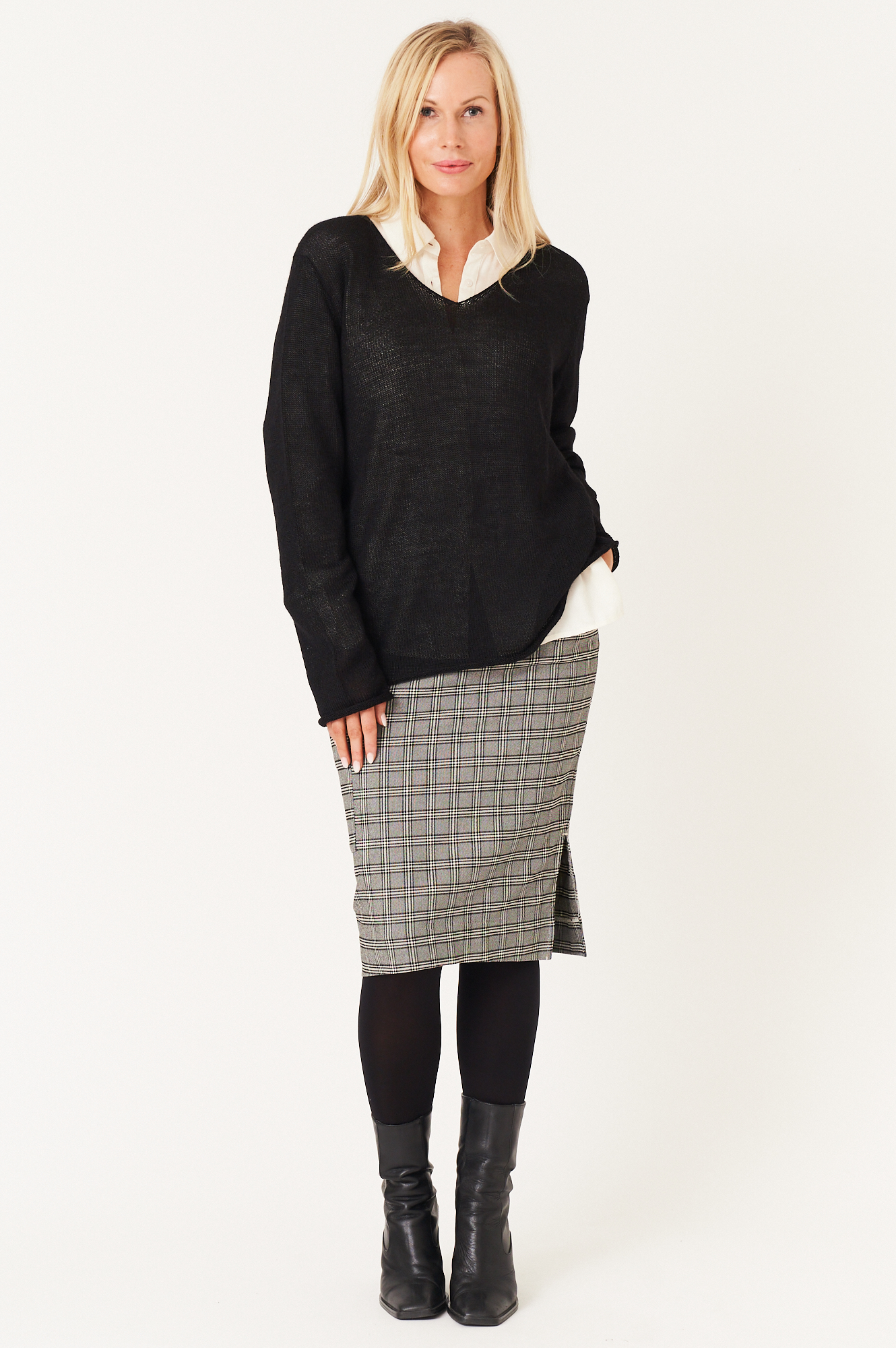 Anna kjol  svart - 11