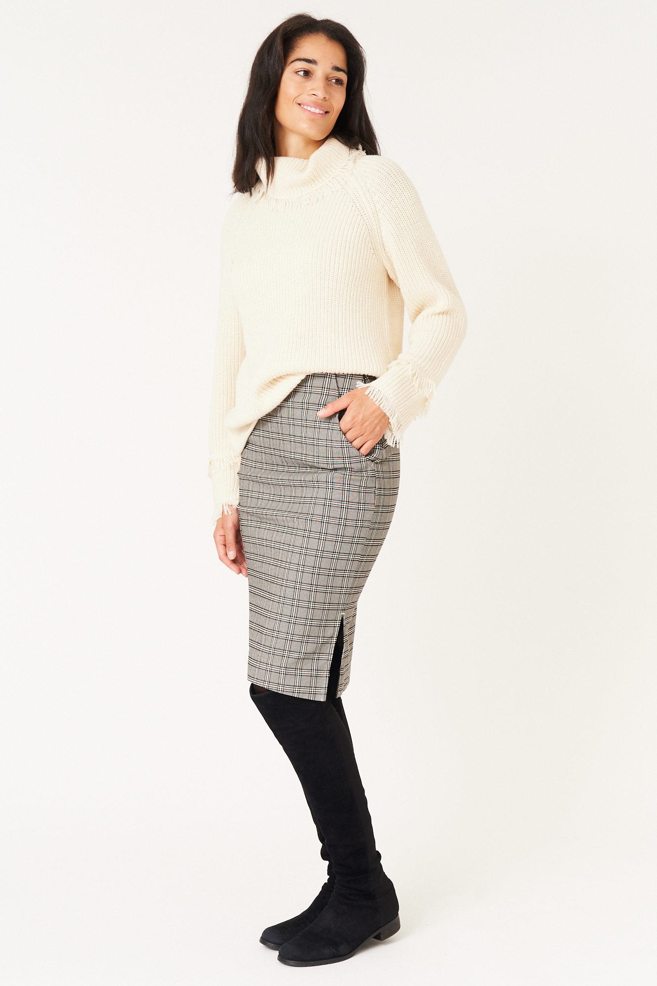 Anna kjol  svart - 3