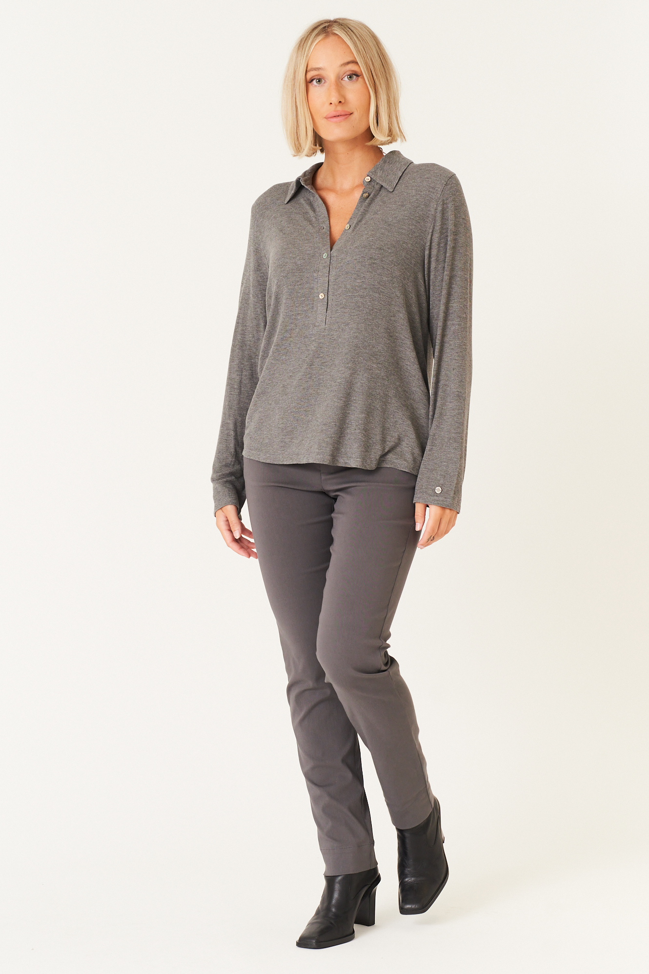 Alicia trouser  platinum - 2