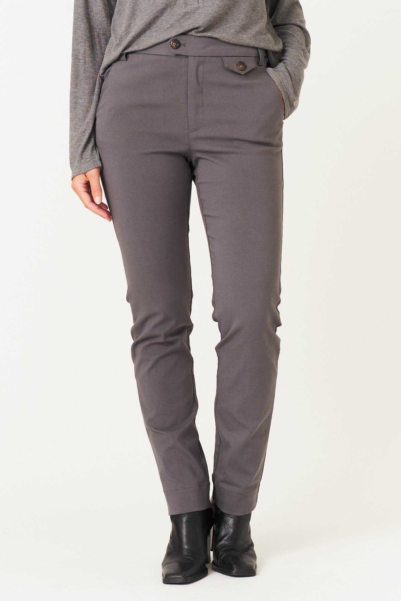 Alicia trouser  platinum - 3