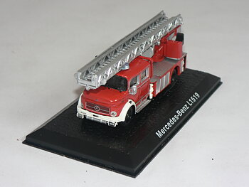 Mercedes Benz  L1519  Brandbil  1975  1:43 Atlas
