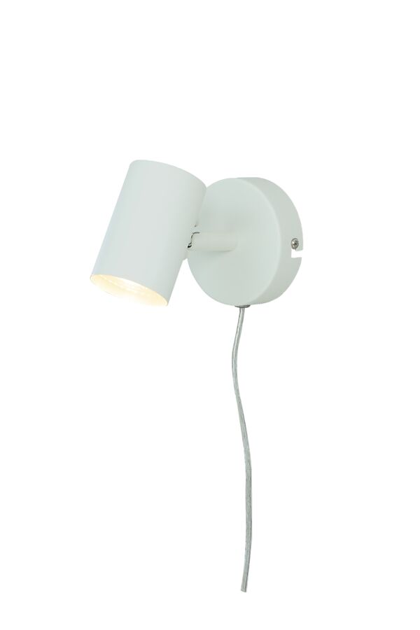 Vägglampa Hugin Vit - Aneta