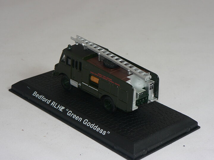 Bedford RLHZ  "Green Goddess"  Brandbil  1:72  Atlas