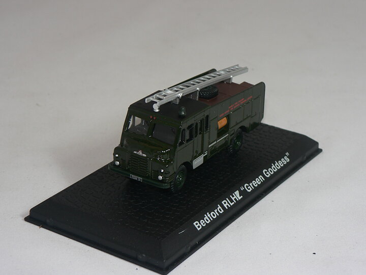 Bedford RLHZ  "Green Goddess"  Brandbil  1:72  Atlas