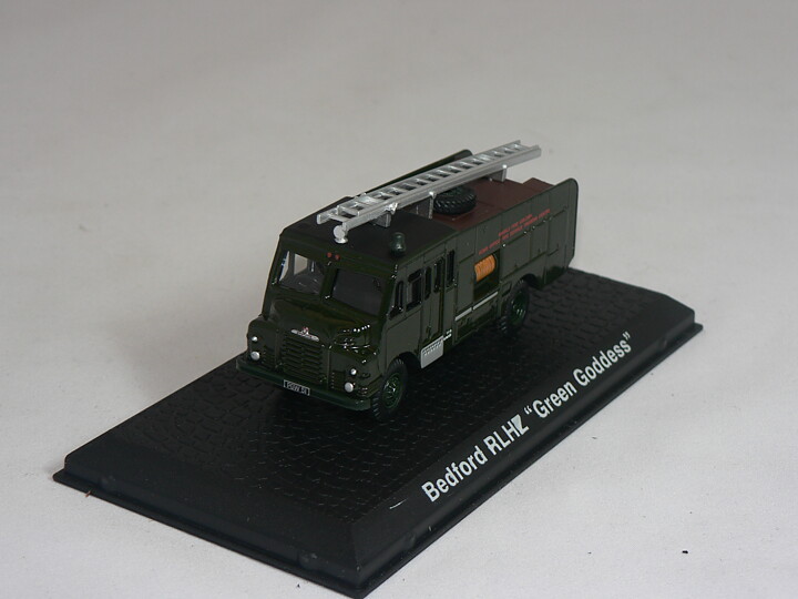 Bedford RLHZ  "Green Goddess"  Brandbil  1:72  Atlas