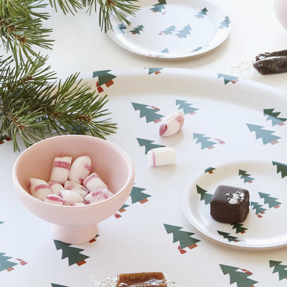 CHRISTMAS FOREST  Set of 4 Coasters - 11cm  - 4