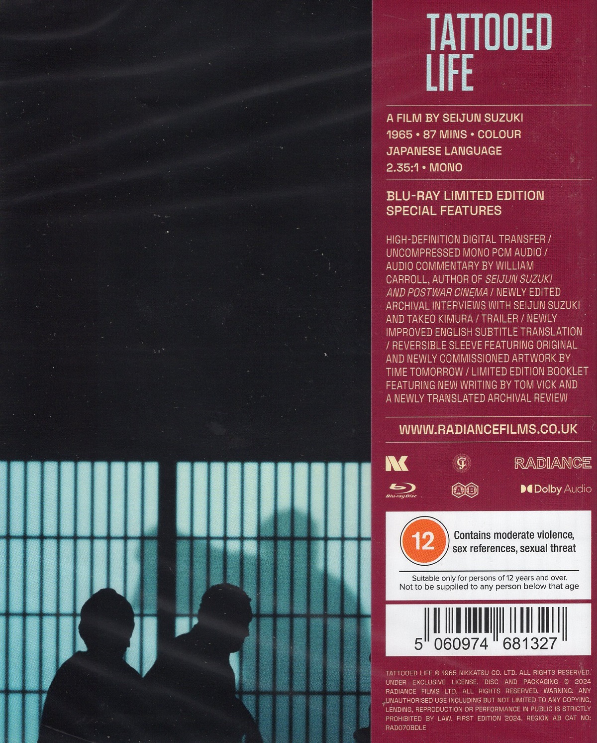 Tattooed Life (Limited Edition) (ej svensk text) (Blu-Ray) - 2