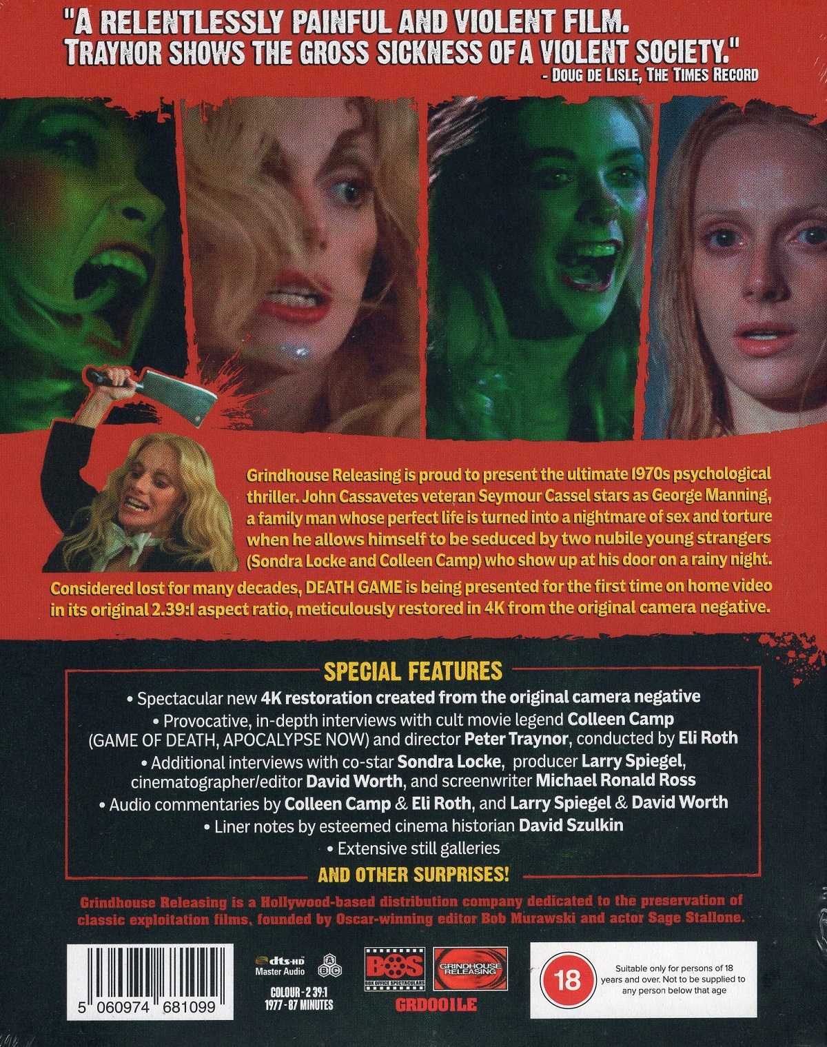 Death Game (Limited Edition) (ej svensk text) (Blu-Ray) - 2