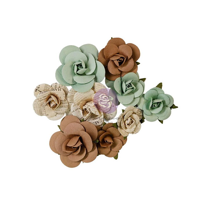 Prima Paper Flowers Nature Academia - Forest Shades