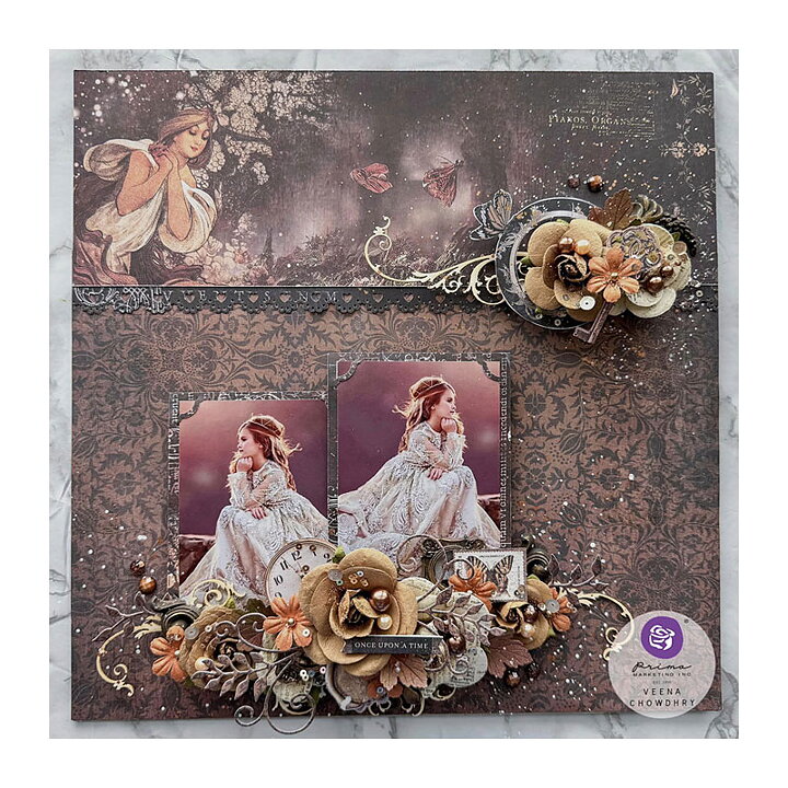 Prima Paper Flowers Nature Academia - Rare Earth