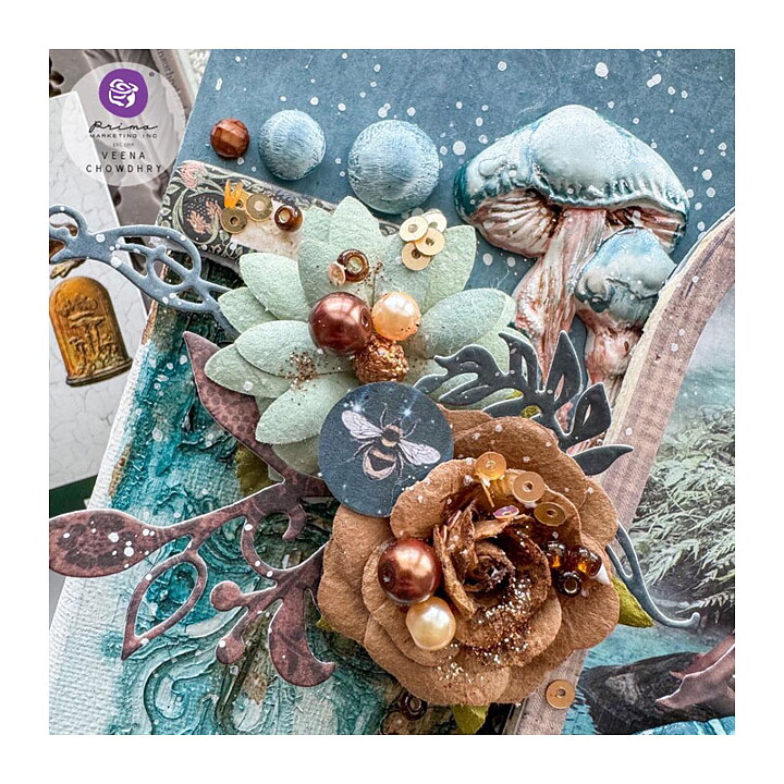 Prima Paper Flowers Nature Academia - Rare Earth