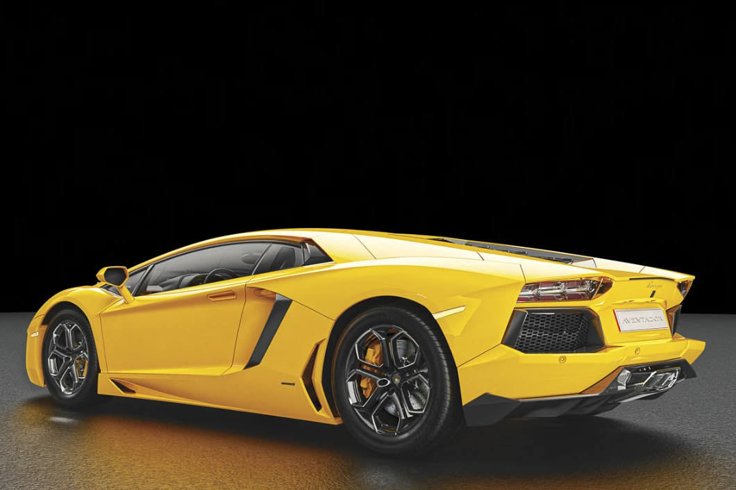 Pocher HK119F Lamborghini Aventador, yellow - 2