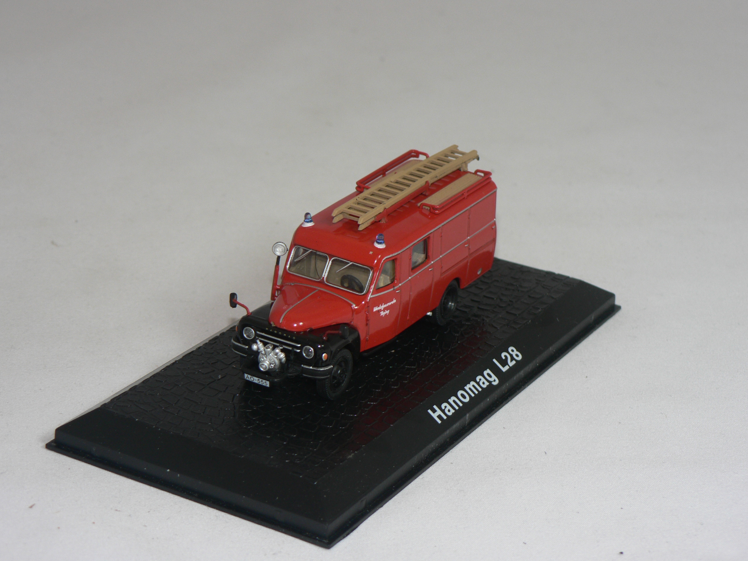 Hanomag L28  Brandbil  1:72  Atlas