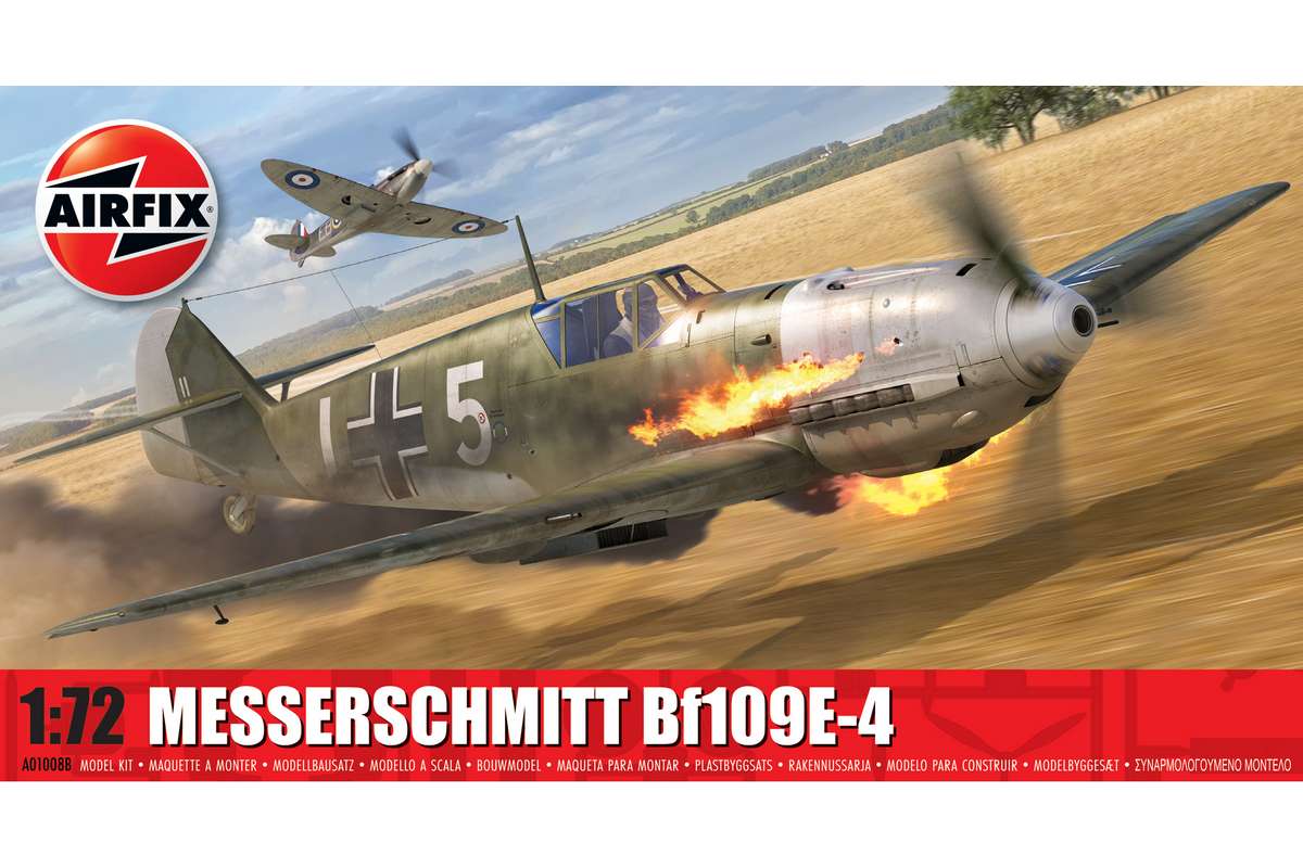 Airfix A01008B Messerschmitt Bf109E-4 1:72 - 2