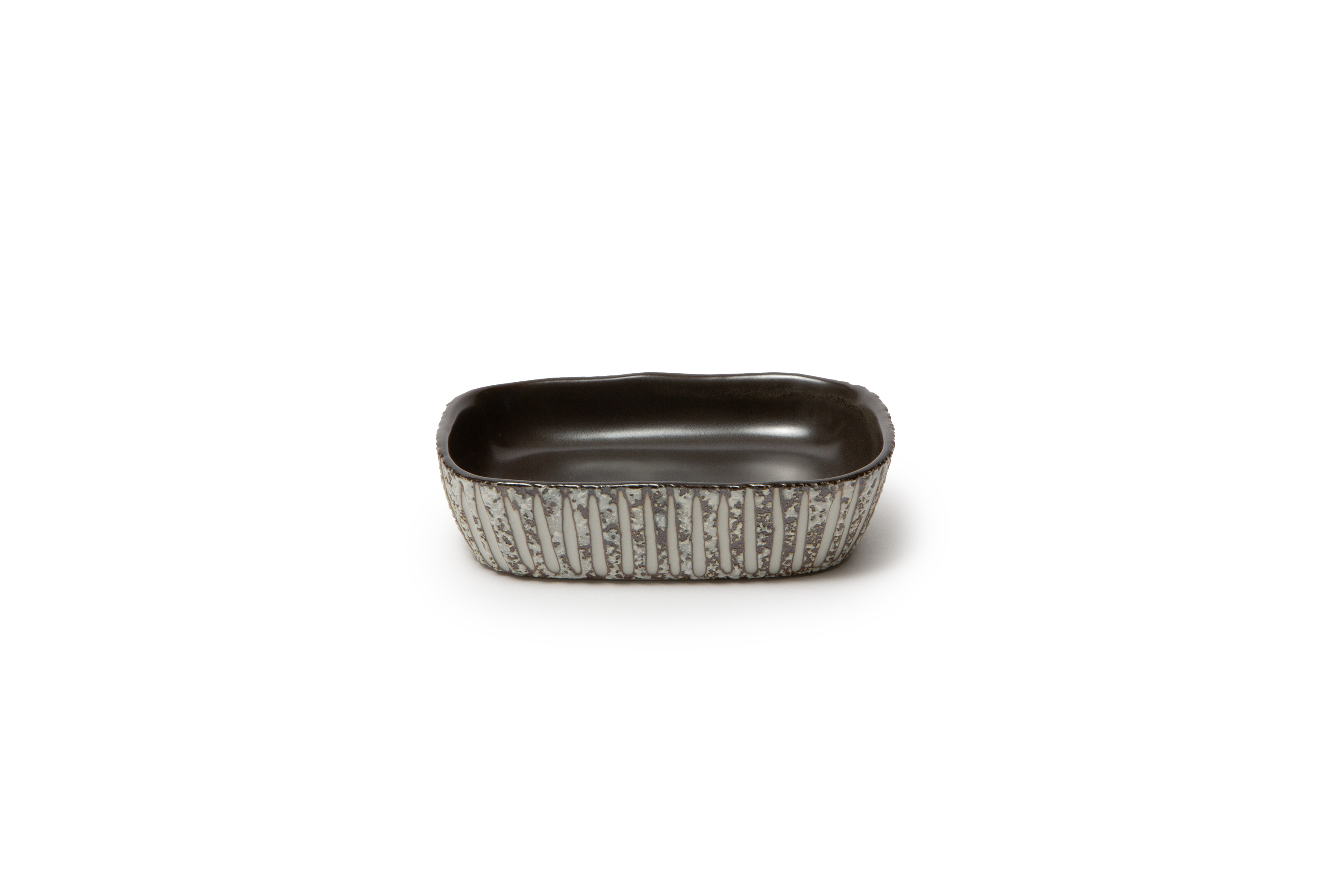Bowl B Rectangular StoneStripe