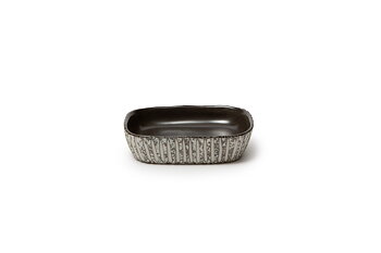 Bowl B Rectangular StoneStripe
