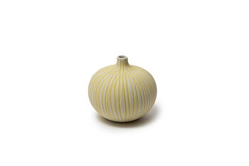 Vase Bari Small  YellowStripe