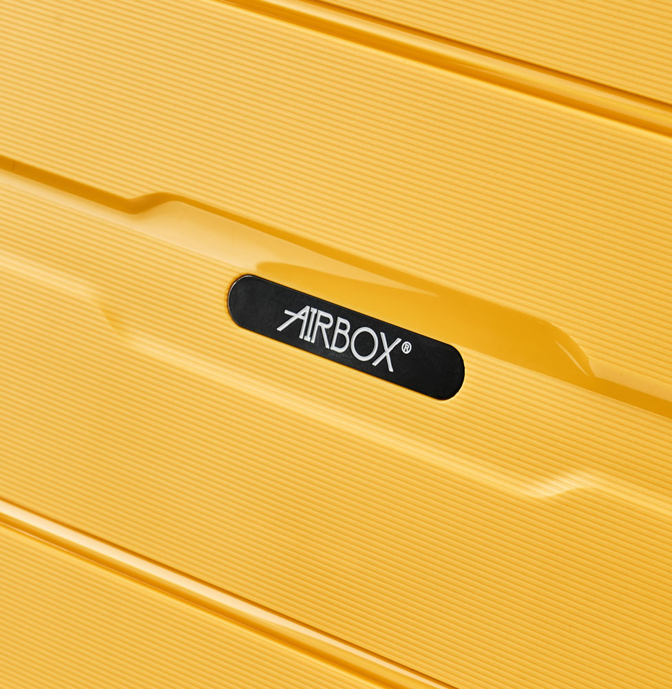 Hård resväska - AIRBOX AZ13 (M) 65 Sunburst Yellow - 7